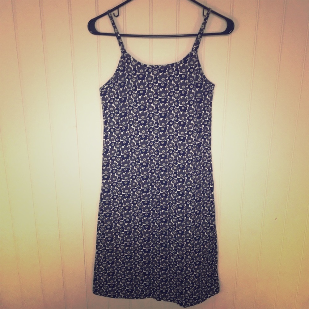 Marimekko XS sun dress unikko top tunic tank